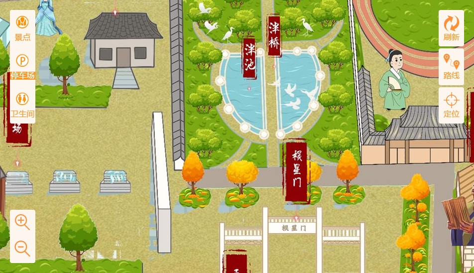 丰南手绘地图景区语音讲解导览系统：智慧景区建设的基石